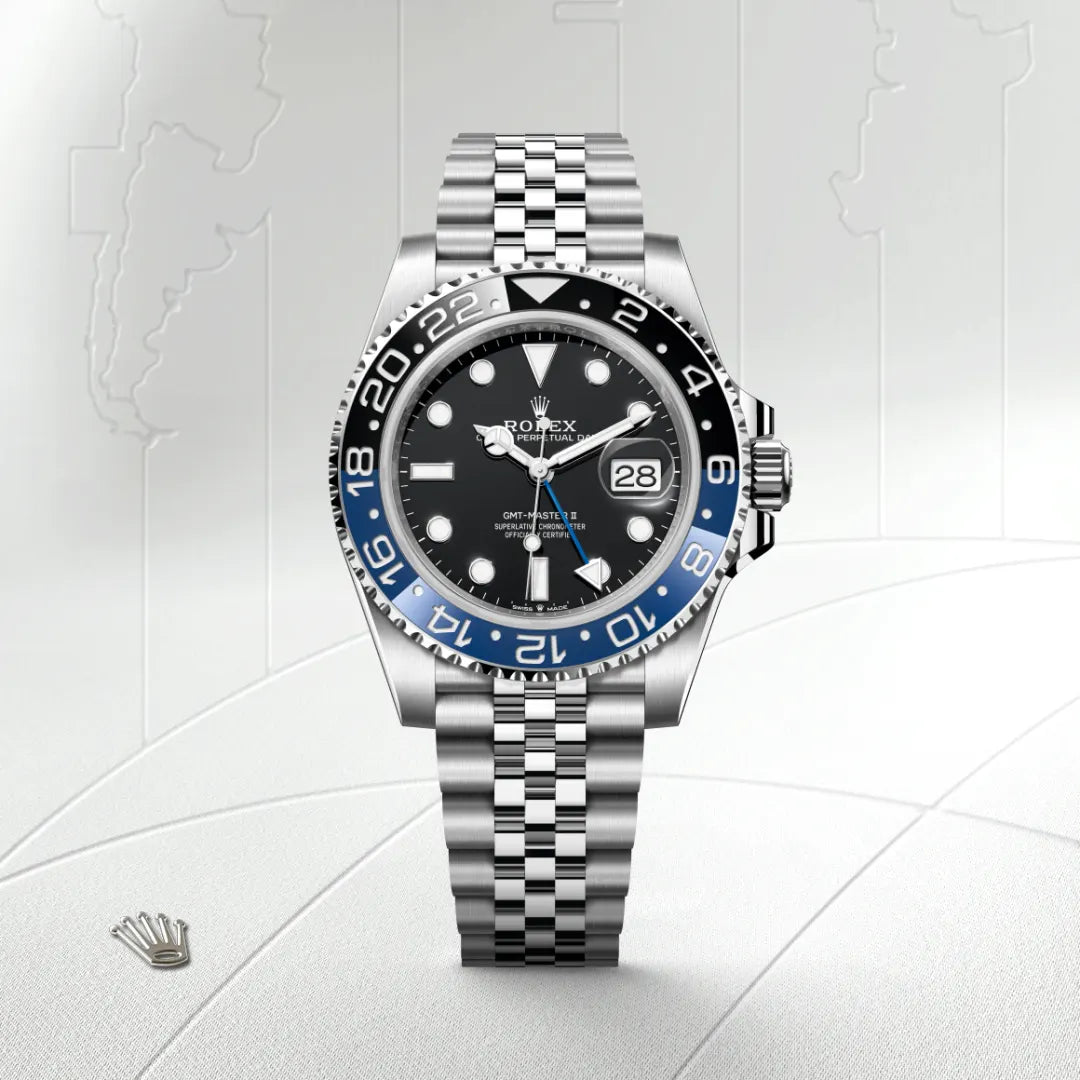 Rolex GMTマスター Ⅱ  オイスター、40 mm、オイスタースチール