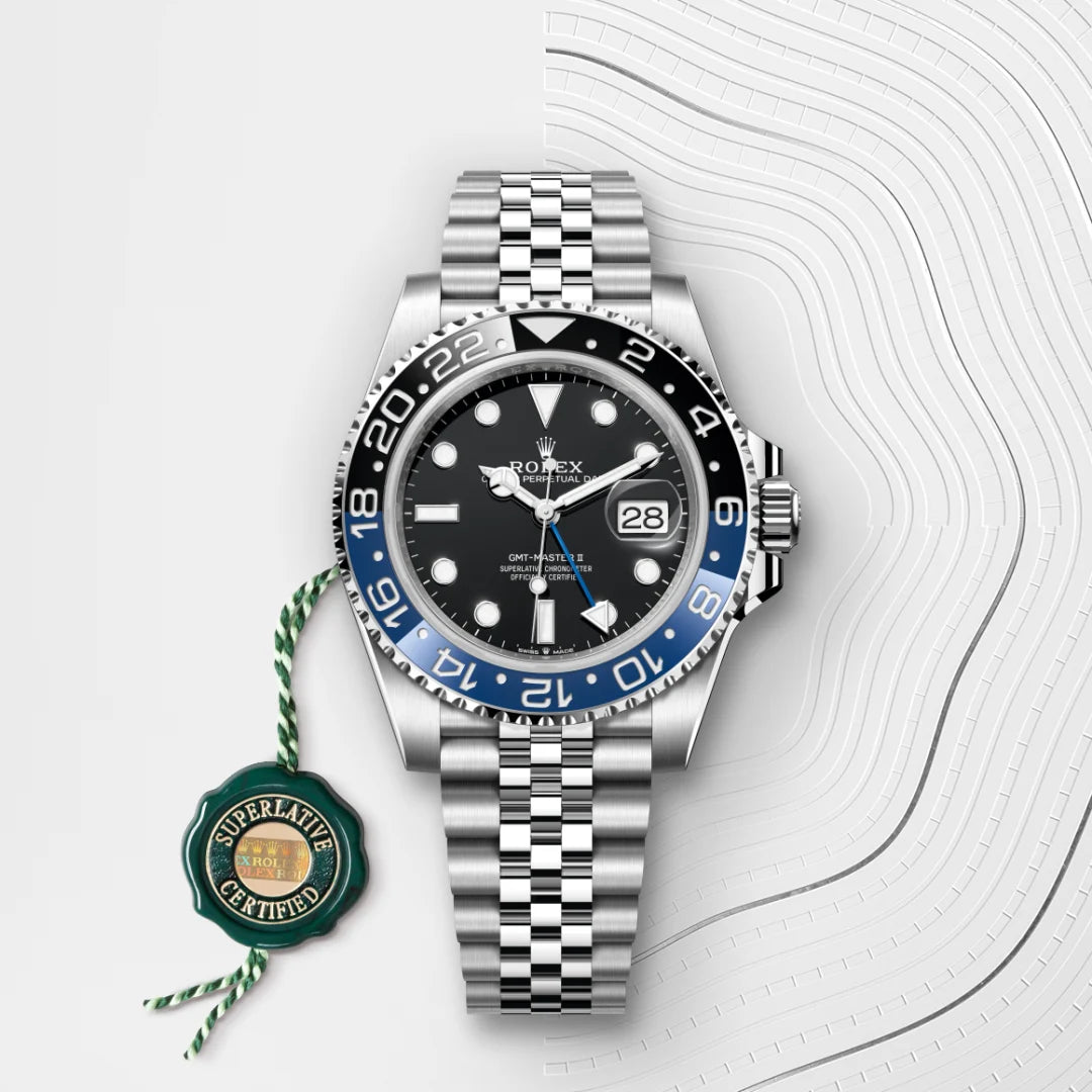 Rolex GMTマスター Ⅱ  オイスター、40 mm、オイスタースチール