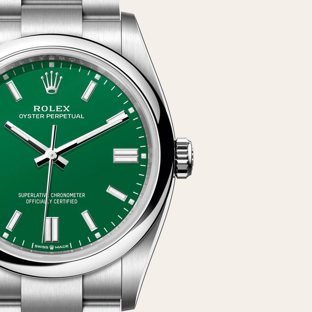 Rolex オイスター パーペチュアル 36  オイスター、36 mm、オイスタースチール