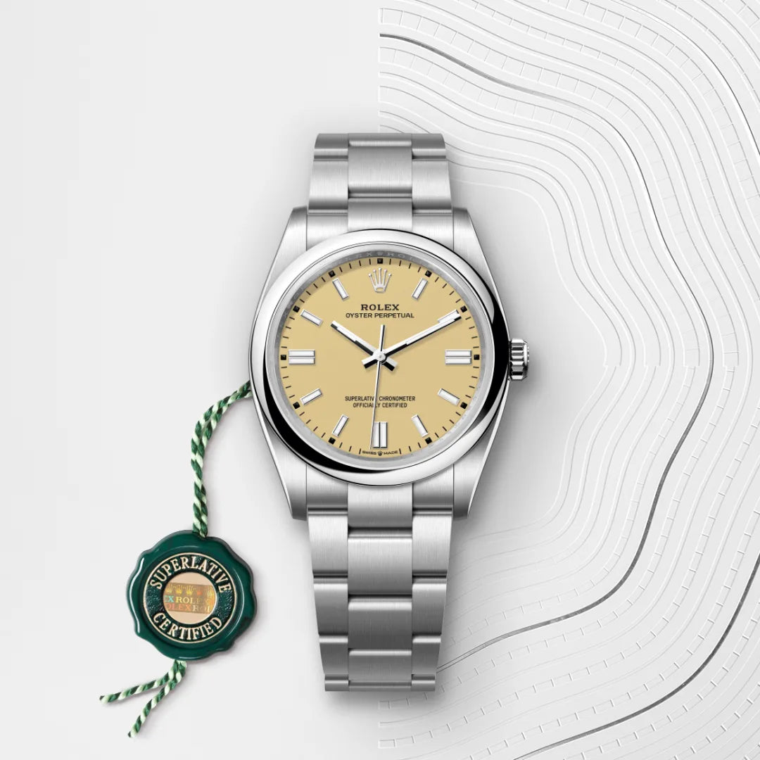 Rolex オイスター パーペチュアル 36  オイスター、36 mm、オイスタースチール