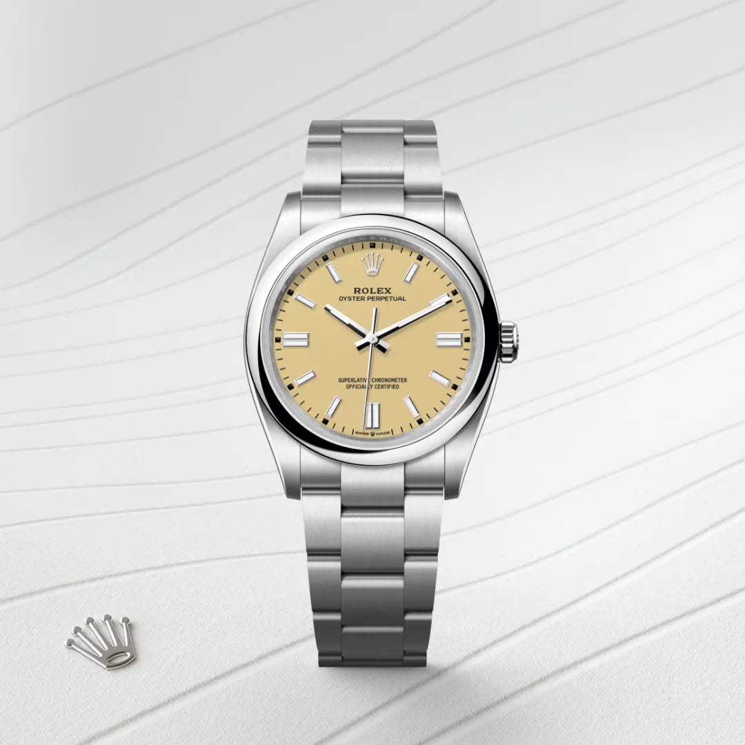 Rolex オイスター パーペチュアル 36  オイスター、36 mm、オイスタースチール