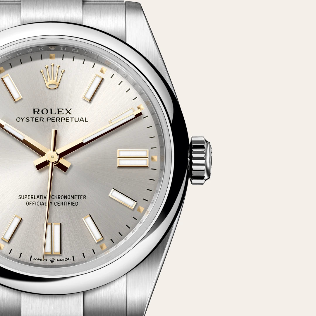 Rolex オイスター パーペチュアル 41  オイスター、41 mm、オイスタースチール