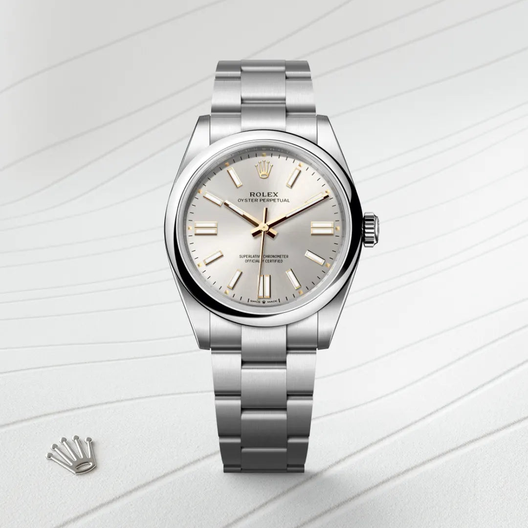 Rolex オイスター パーペチュアル 41  オイスター、41 mm、オイスタースチール