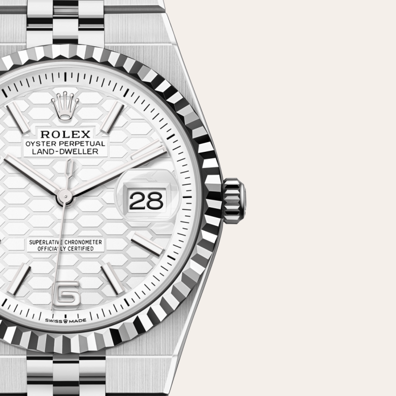 ロレックス ランドドゥエラー 36  オイスター、36 mm、オイスタースチール＆ホワイトゴールド  リファレンス m127234-0001