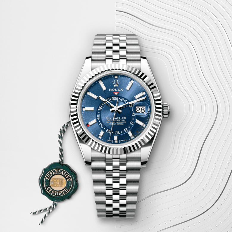 ロレックス スカイドゥエラー  オイスター、42 mm、オイスタースチール＆ホワイトゴールド  リファレンスm336934-0006