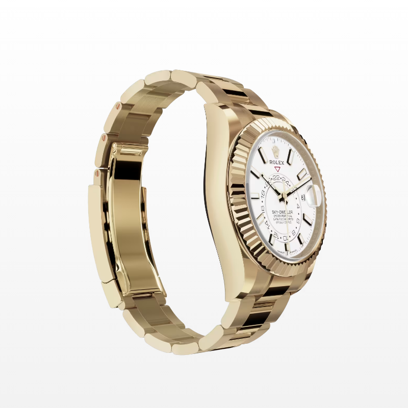 ロレックス スカイドゥエラー  オイスター、42 mm、イエローゴールド  リファレンス m336938-0003