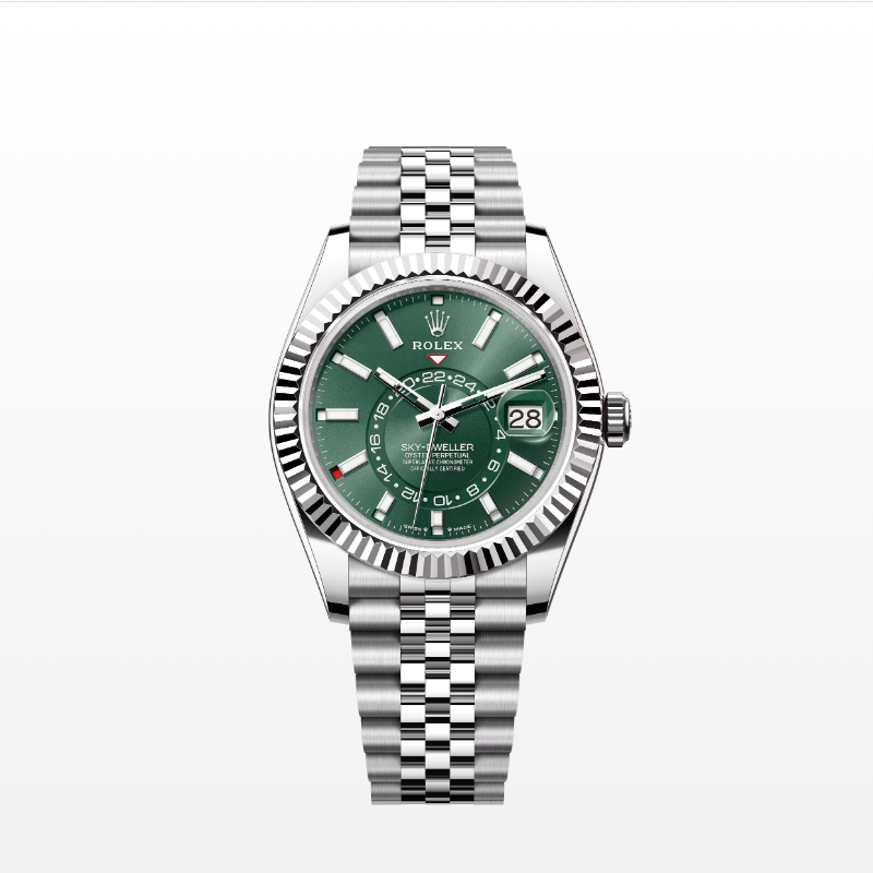 ロレックス スカイドゥエラー  オイスター、42 mm、オイスタースチール＆ホワイトゴールド  リファレンス m336934-0002