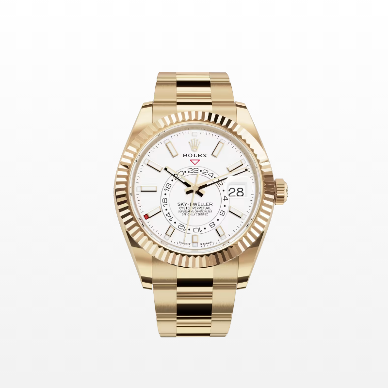 ロレックス スカイドゥエラー  オイスター、42 mm、イエローゴールド  リファレンス m336938-0003