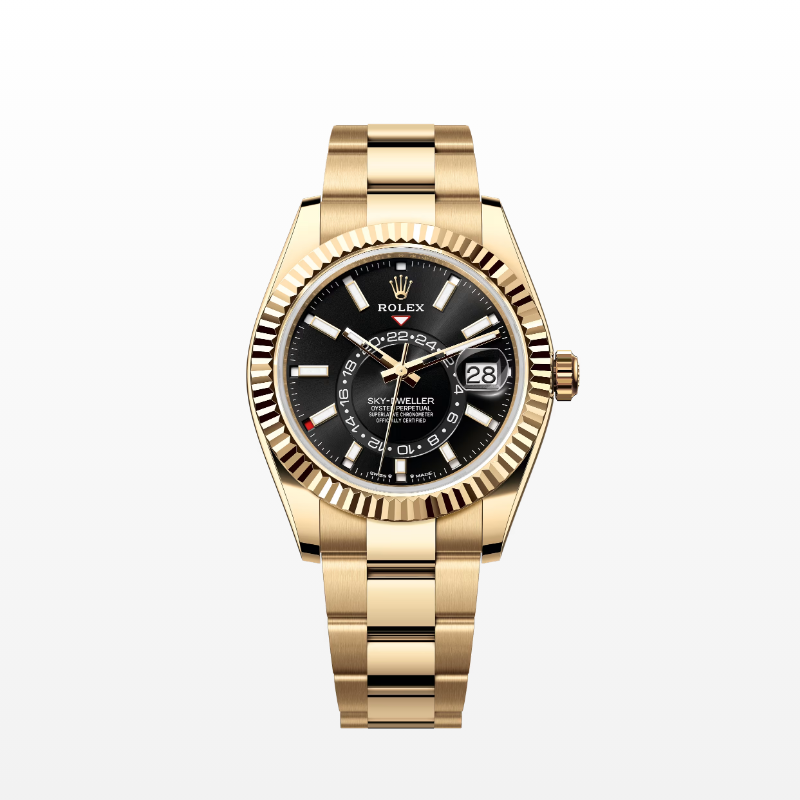 ロレックス スカイドゥエラー  オイスター、42 mm、イエローゴールド  リファレンス m336938-0002
