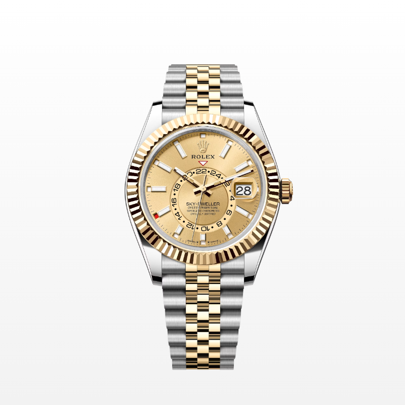 ロレックス スカイドゥエラー  オイスター、42 mm、オイスタースチール＆イエローゴールド  リファレンス m336933-0002