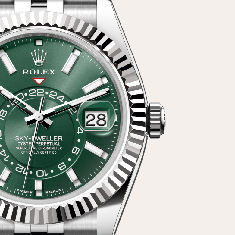 ロレックス スカイドゥエラー  オイスター、42 mm、オイスタースチール＆ホワイトゴールド  リファレンス m336934-0002