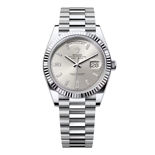 Day-Date 40 | Oyster, 40 mm, platinum  Reference 228236-0002