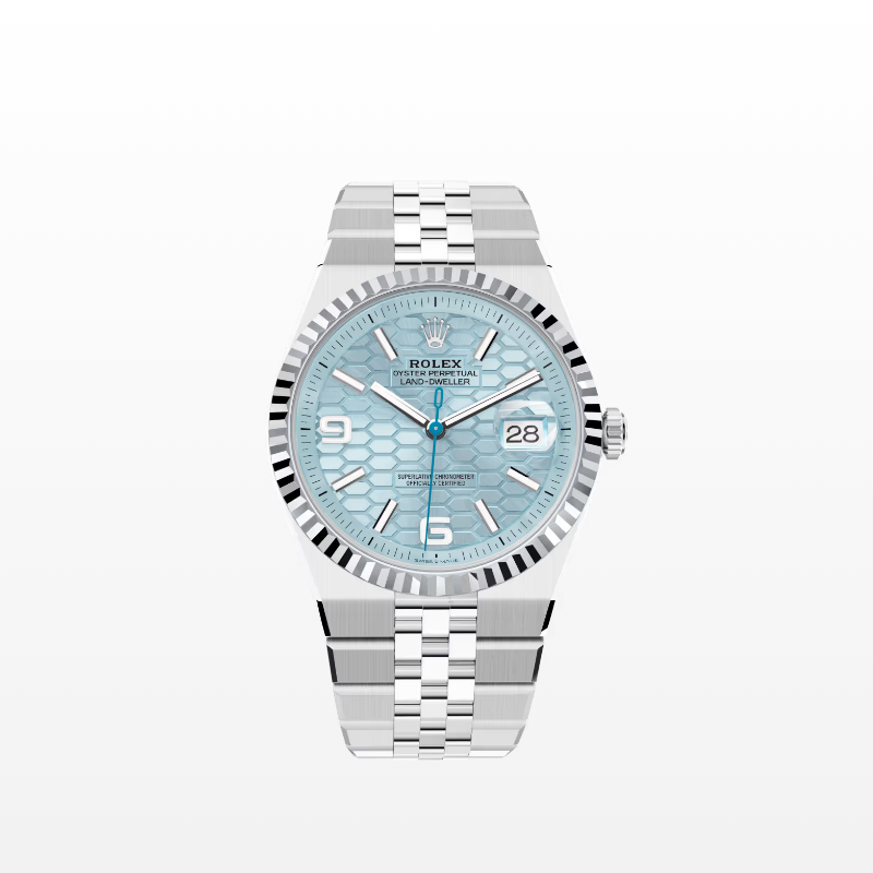 ロレックス ランドドゥエラー 40  オイスター、40 mm、プラチナ  リファレンス m127336-0001