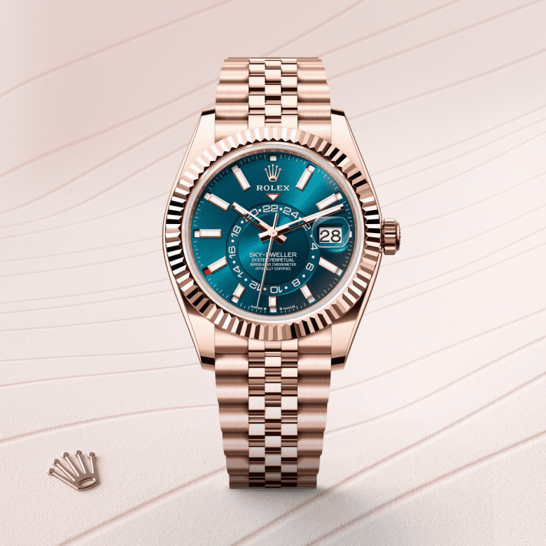 ロレックス スカイドゥエラー  オイスター、42 mm、エバーローズゴールド  リファレンス m336935-0005