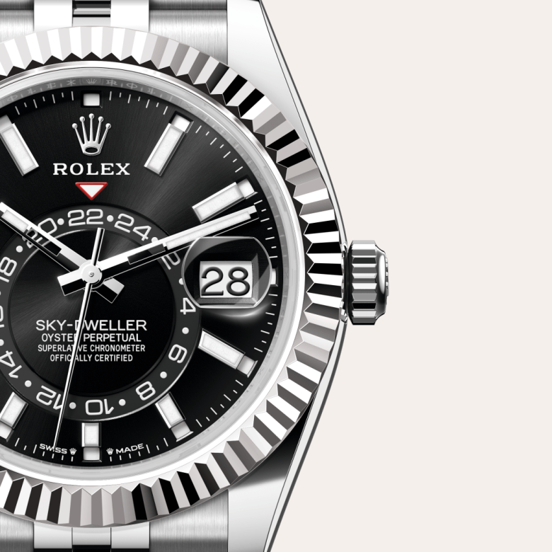 ロレックス スカイドゥエラー  オイスター、42 mm、オイスタースチール＆ホワイトゴールド  リファレンスm336934-0008
