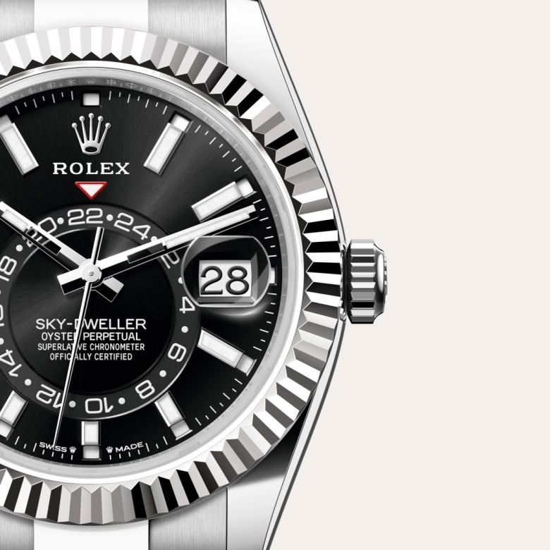 ロレックス スカイドゥエラー  オイスター、42 mm、オイスタースチール＆ホワイトゴールド  リファレンスm336934-0007