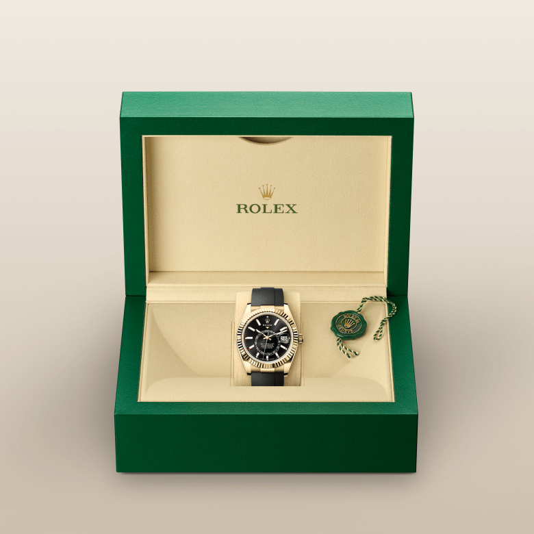 ロレックス スカイドゥエラー  オイスター、42 mm、イエローゴールド  リファレンス m336238-0002