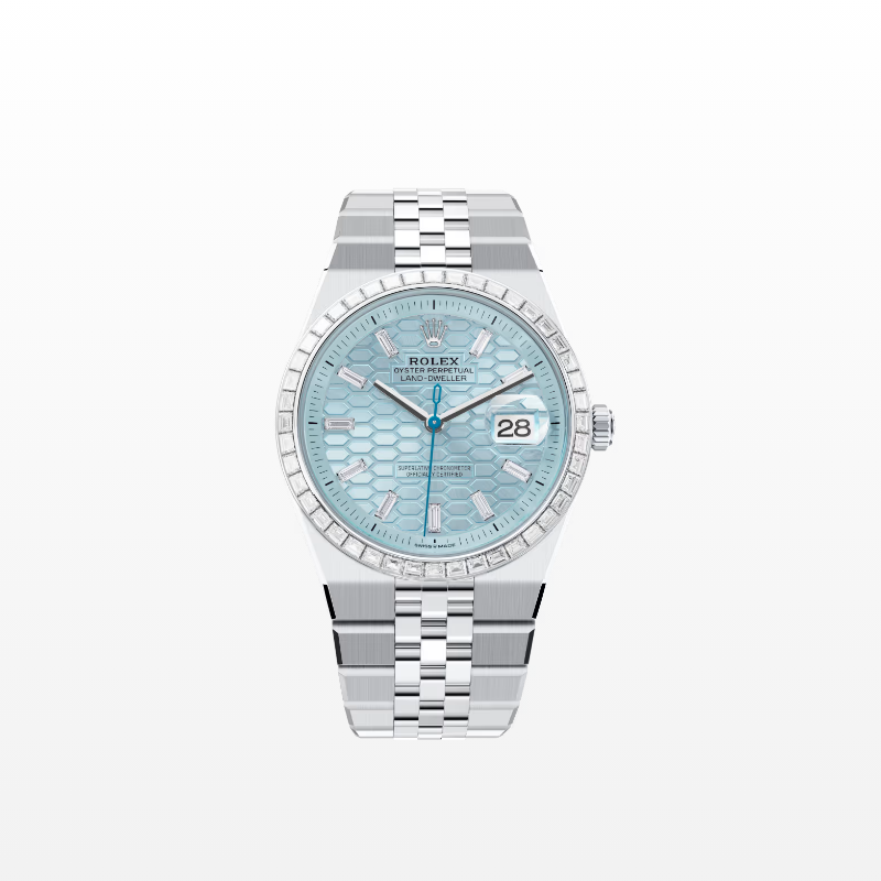 ロレックス ランドドゥエラー 36  オイスター、36 mm、プラチナ、ダイヤモンド  リファレンス m127286tbr-0001