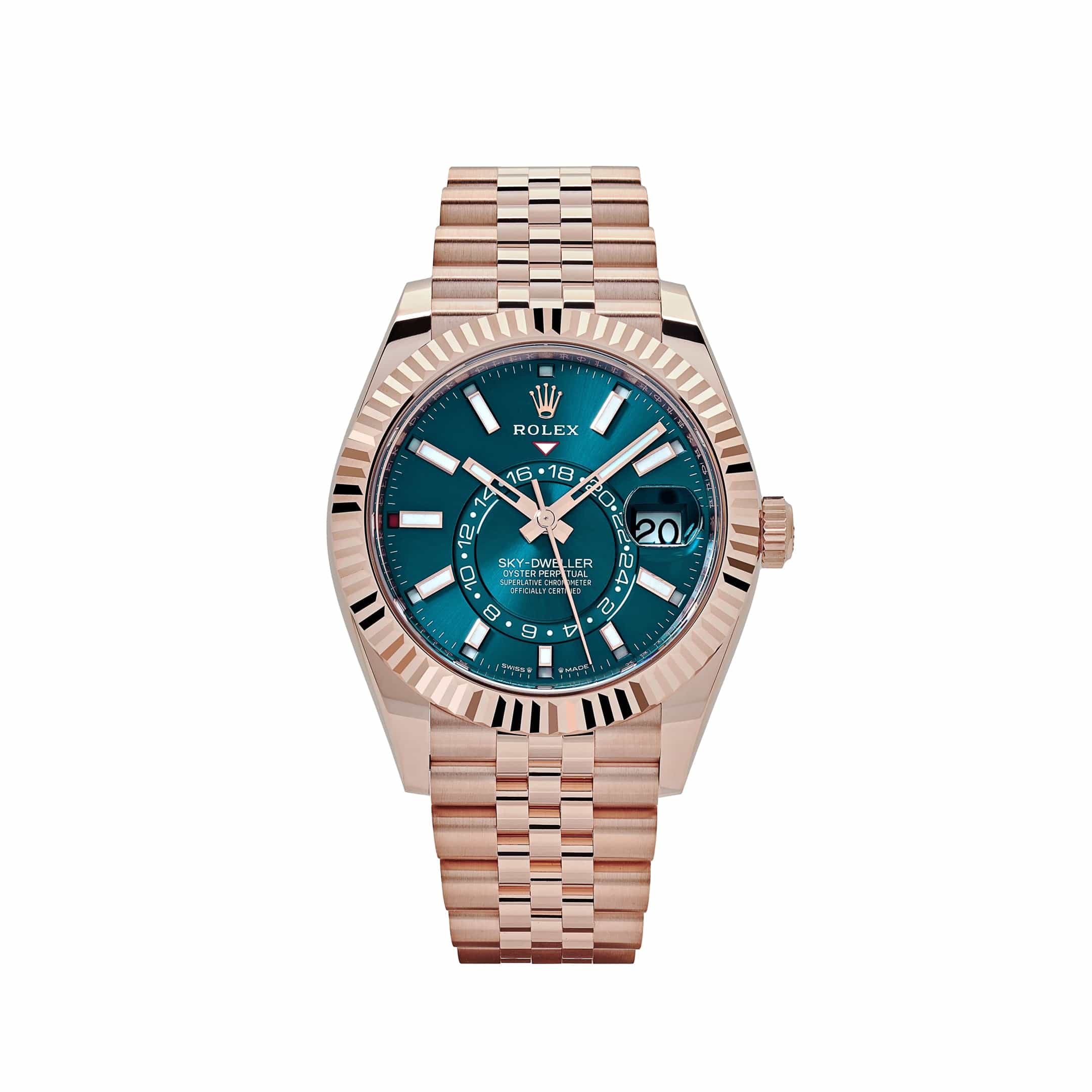 ロレックス スカイドゥエラー  オイスター、42 mm、エバーローズゴールド  リファレンス m336935-0005