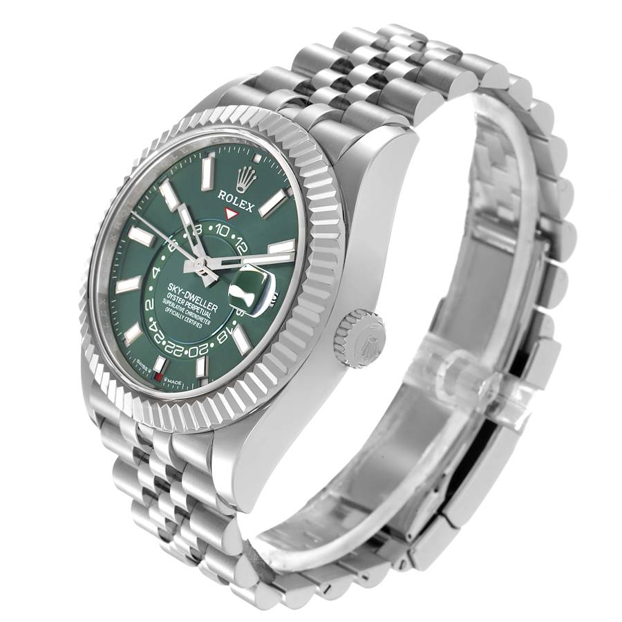 ロレックス スカイドゥエラー  オイスター、42 mm、オイスタースチール＆ホワイトゴールド  リファレンス m336934-0002