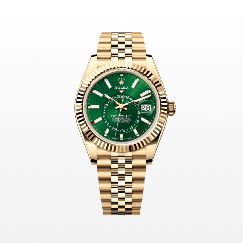 ロレックス スカイドゥエラー  オイスター、42 mm、イエローゴールド  リファレンス m336938-0008