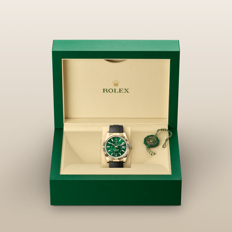 ロレックス スカイドゥエラー  オイスター、42 mm、イエローゴールド  リファレンス m336238-0004