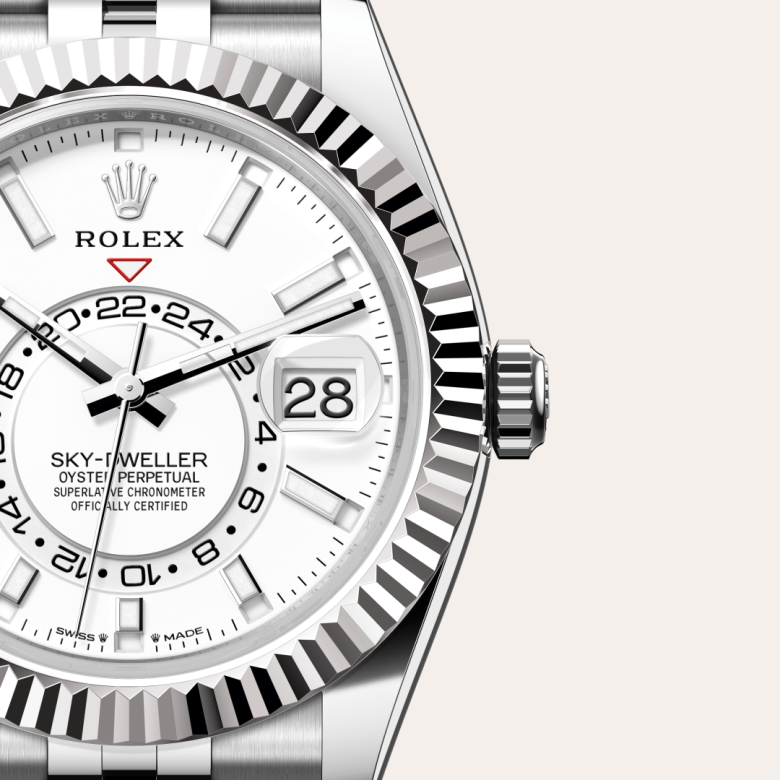 ロレックス スカイドゥエラー  オイスター、42 mm、オイスタースチール＆ホワイトゴールド  リファレンス m336934-0004