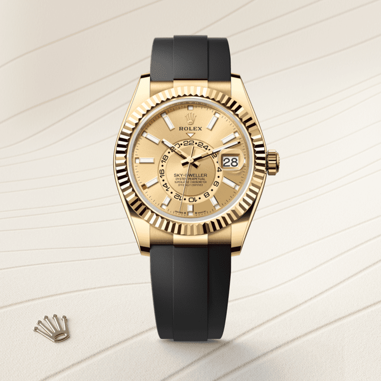 ロレックス スカイドゥエラー  オイスター、42 mm、イエローゴールド  リファレンス m336238-0001