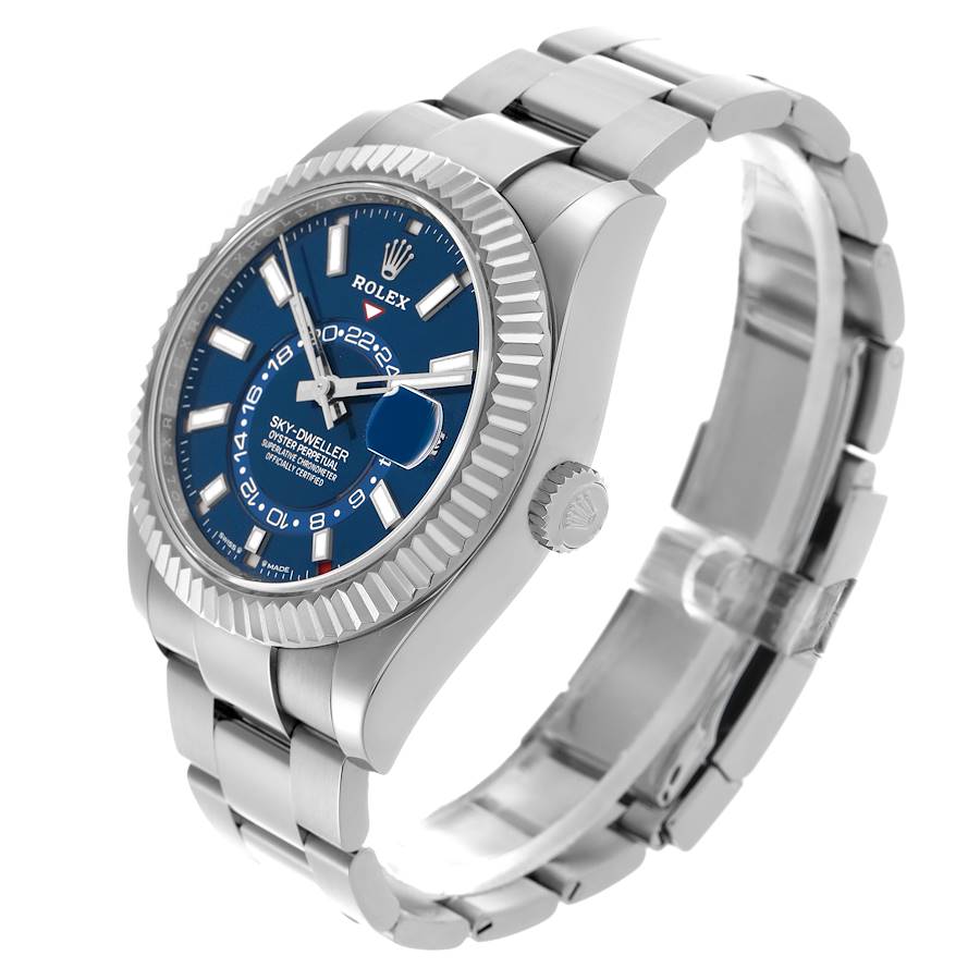 ロレックス スカイドゥエラー  オイスター、42 mm、オイスタースチール＆ホワイトゴールド  リファレンス m336934-0005