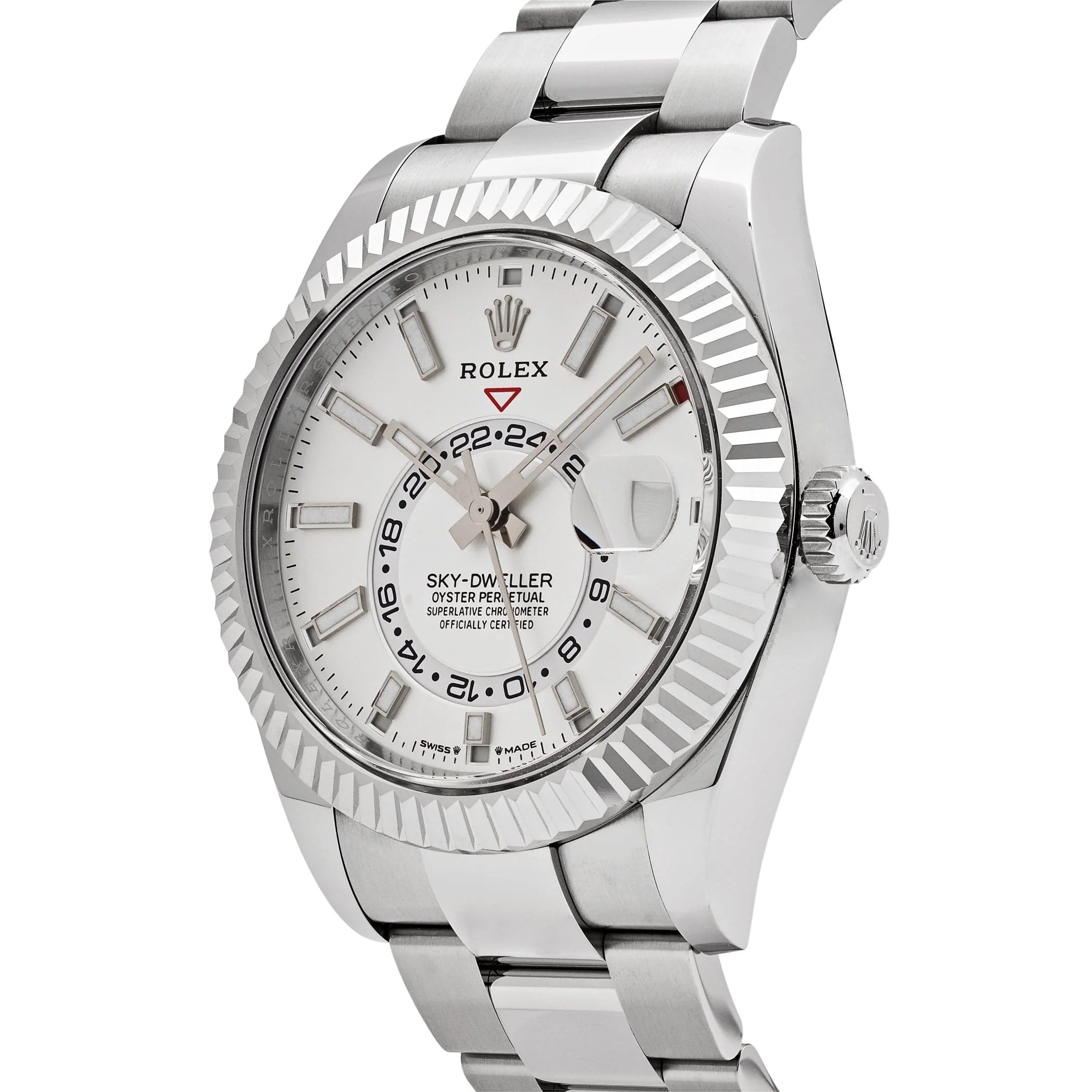 ロレックス スカイドゥエラー  オイスター、42 mm、オイスタースチール＆ホワイトゴールド  リファレンスm336934-0003