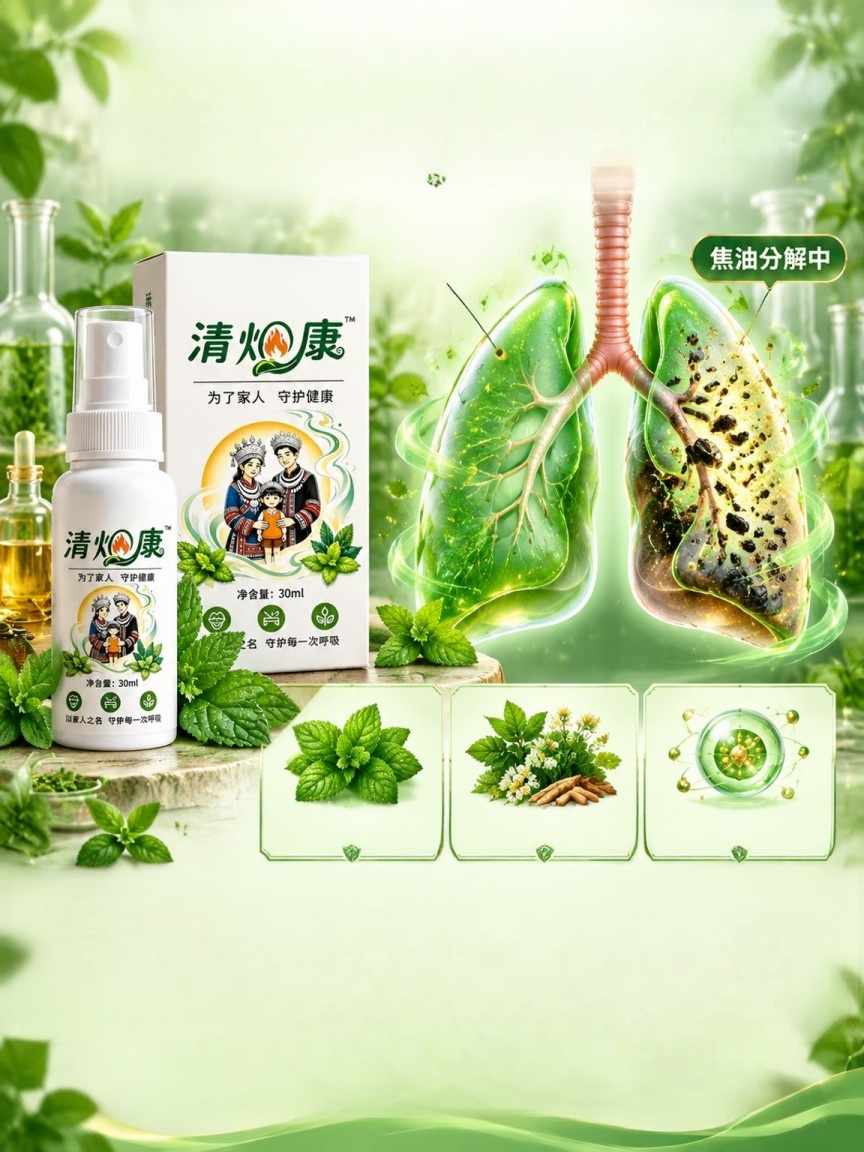 清煙康口腔清肺噴劑