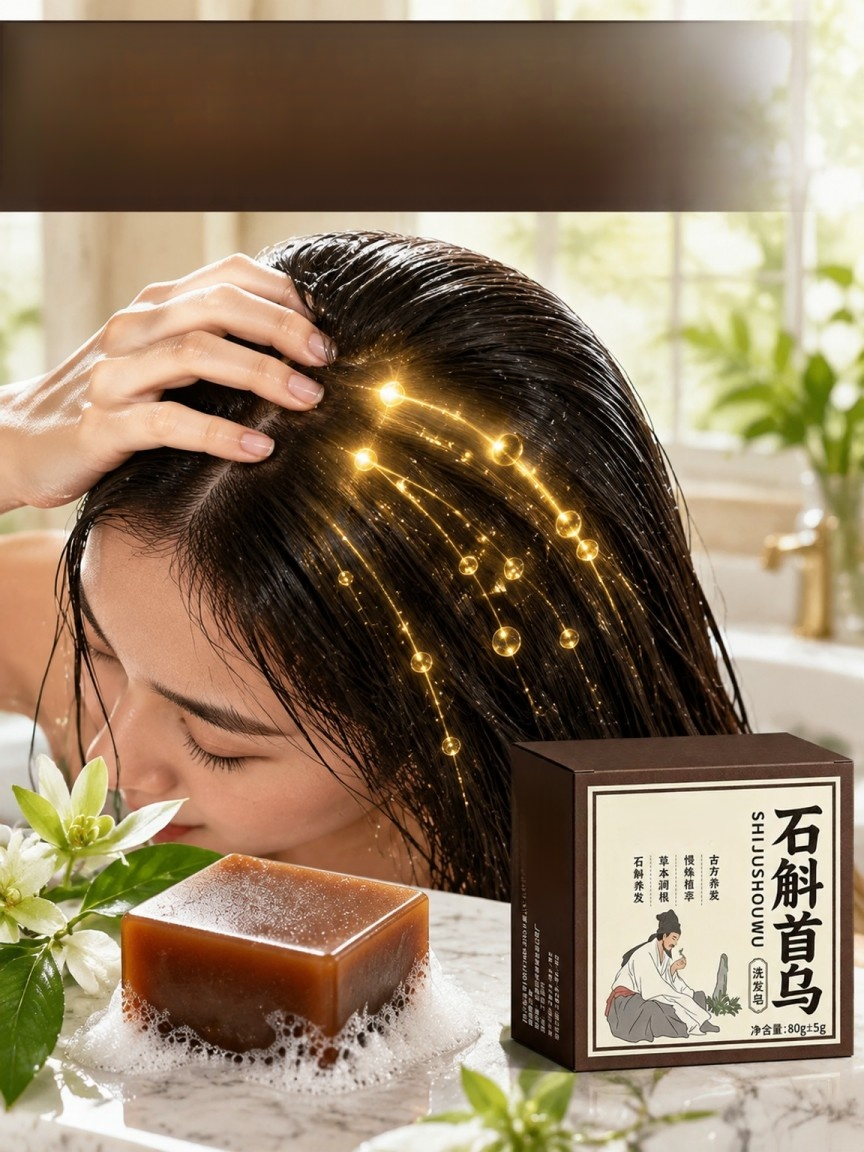 石斛首烏洗髮香皂