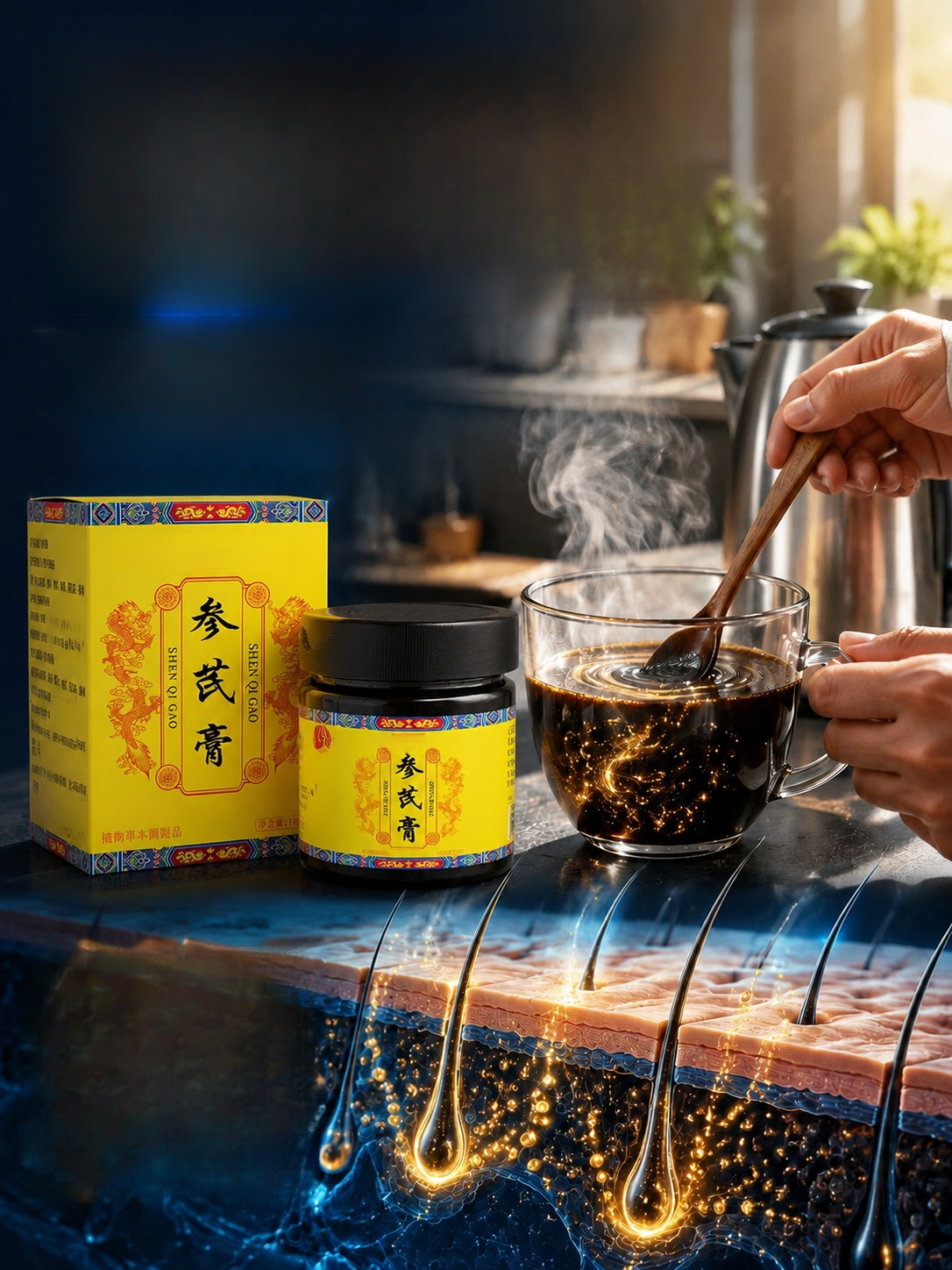 養發黃耆膏