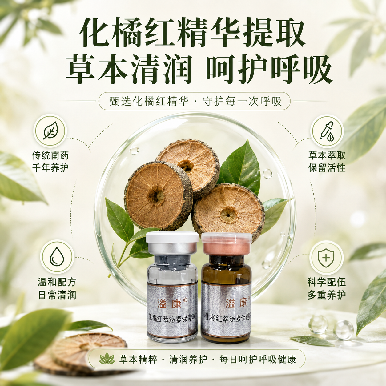 肺元清・化橘紅萃泌素保健粉