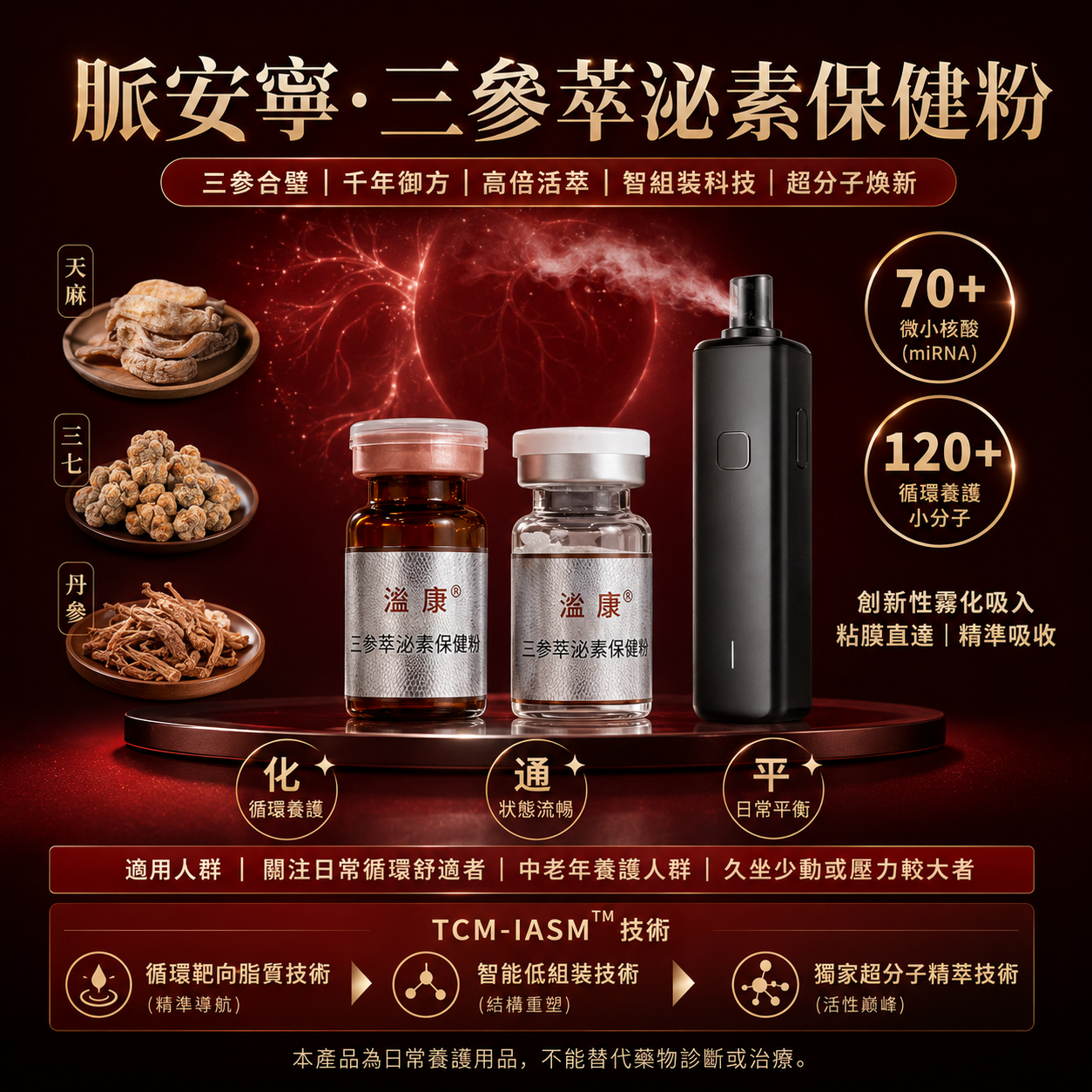 脈安寧・三參萃泌素保健粉