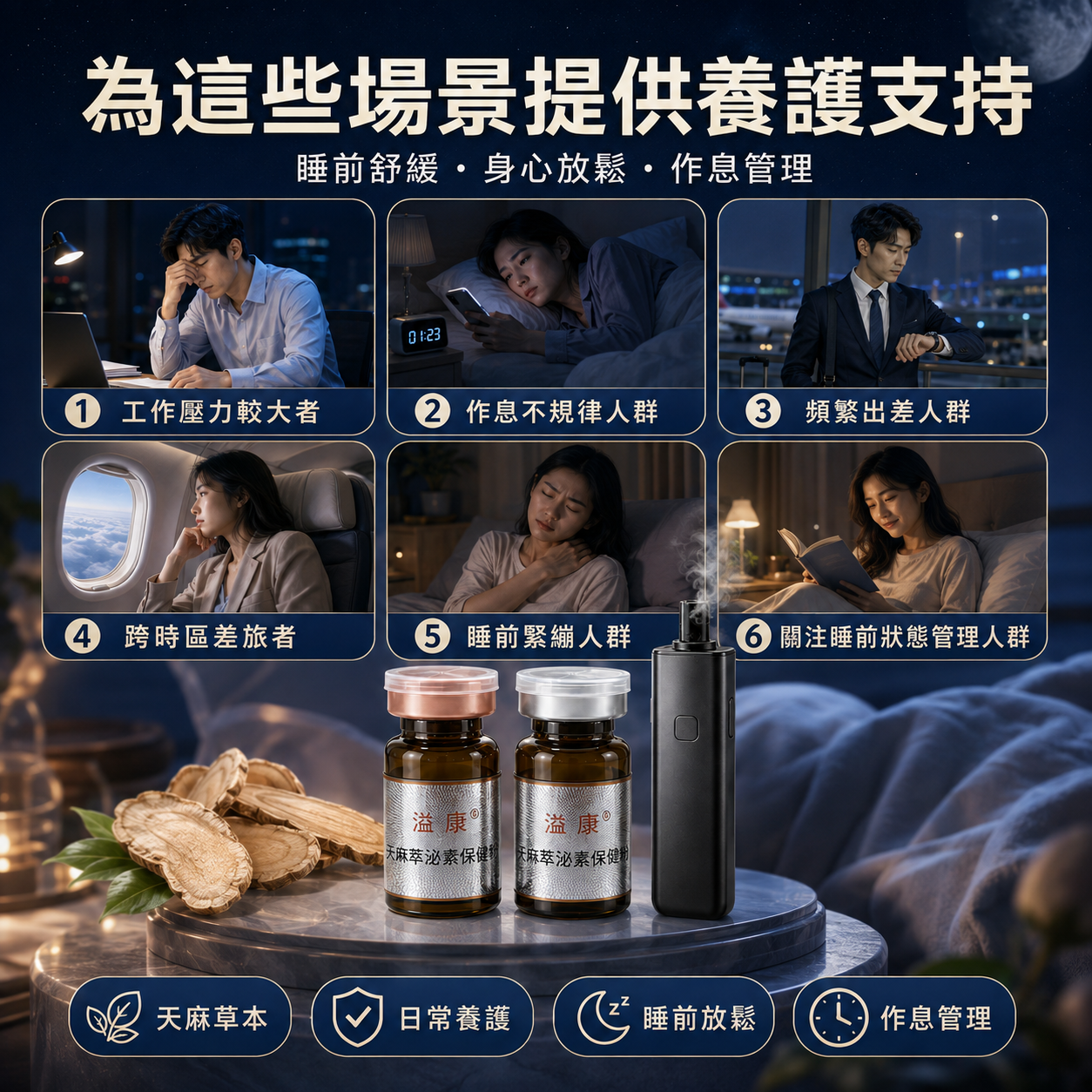 眠安寧・天麻萃泌素保健粉