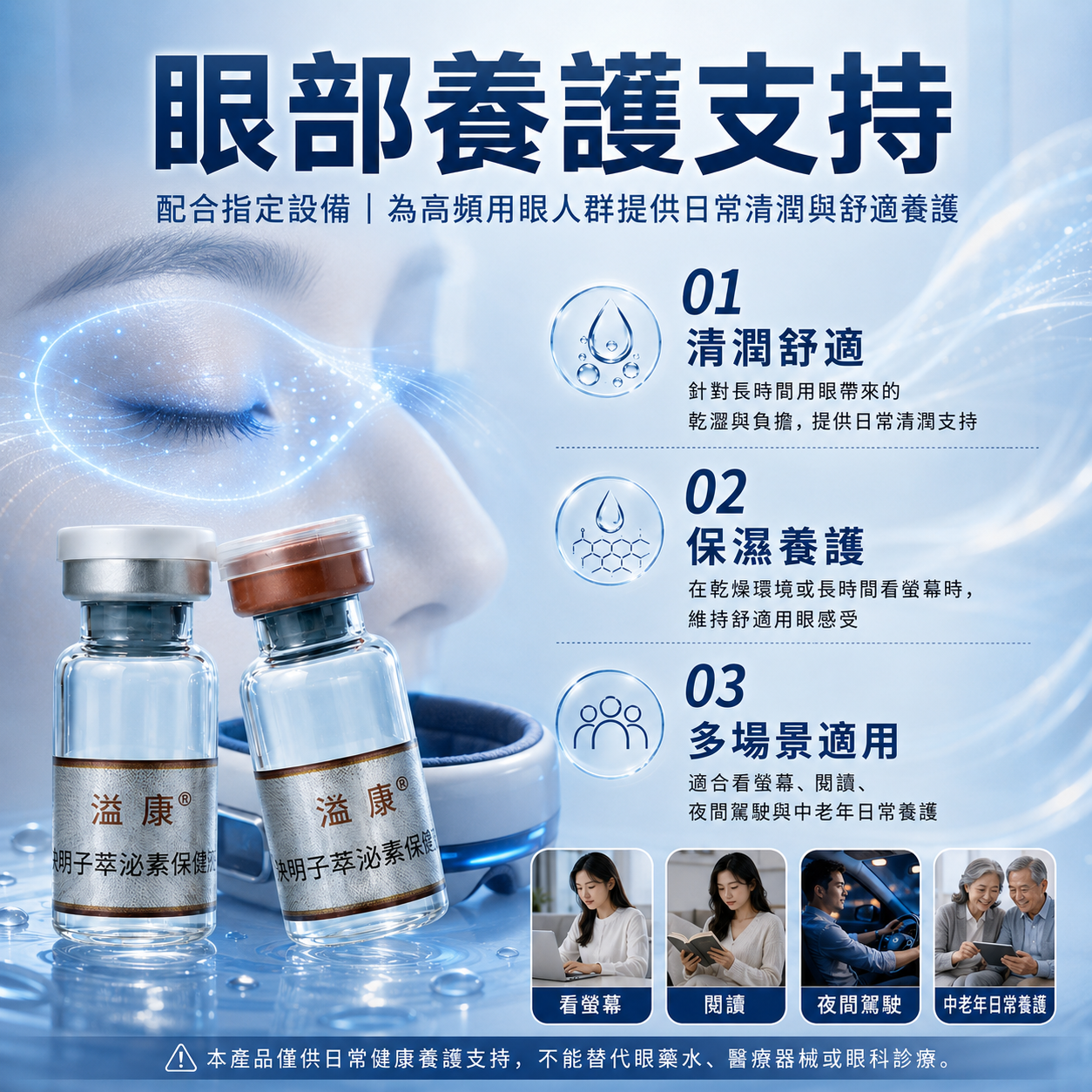 眼元清・決明子萃泌素保健液