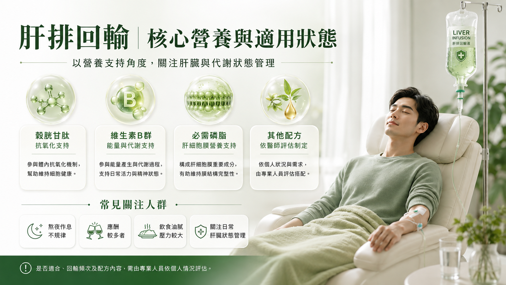 OPTIMA 诊所肝净肝脏营养支持服务