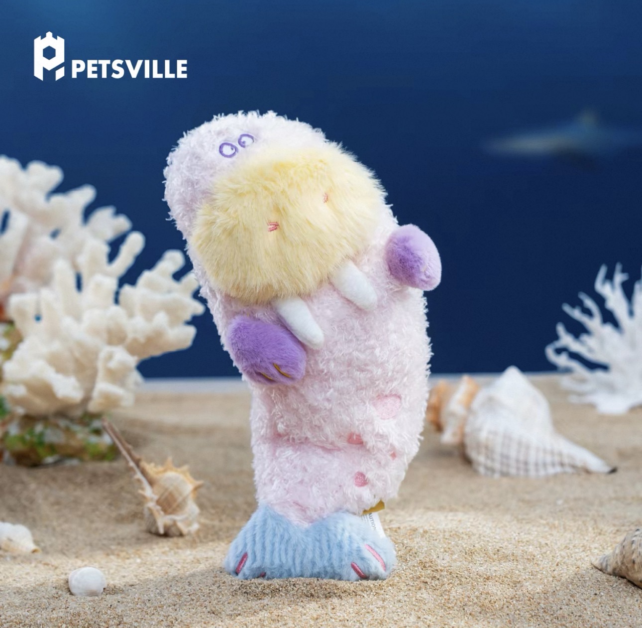 PETSVILLE 海洋电动发声可充电玩具