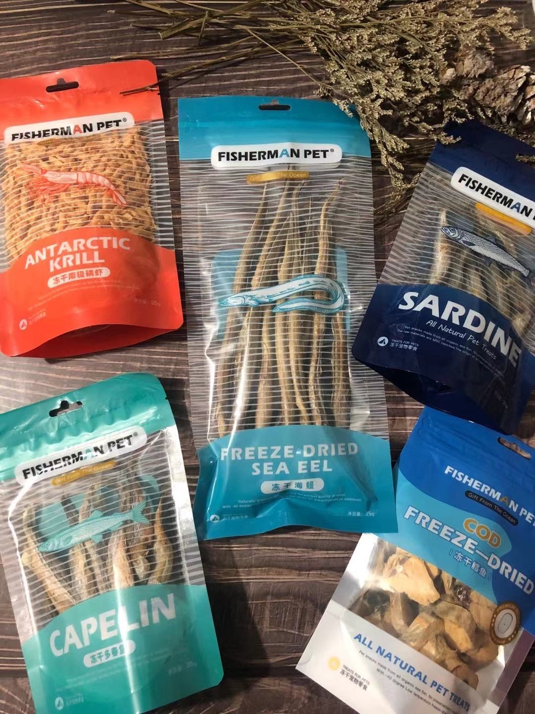 FISHERMAN PET FREEZE-DRY SEA LOACH/SEA EEL 35G
