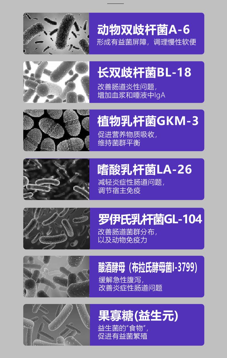 VETPET唯派特 宠物营养补充剂 益生菌膏 （3g*10袋）