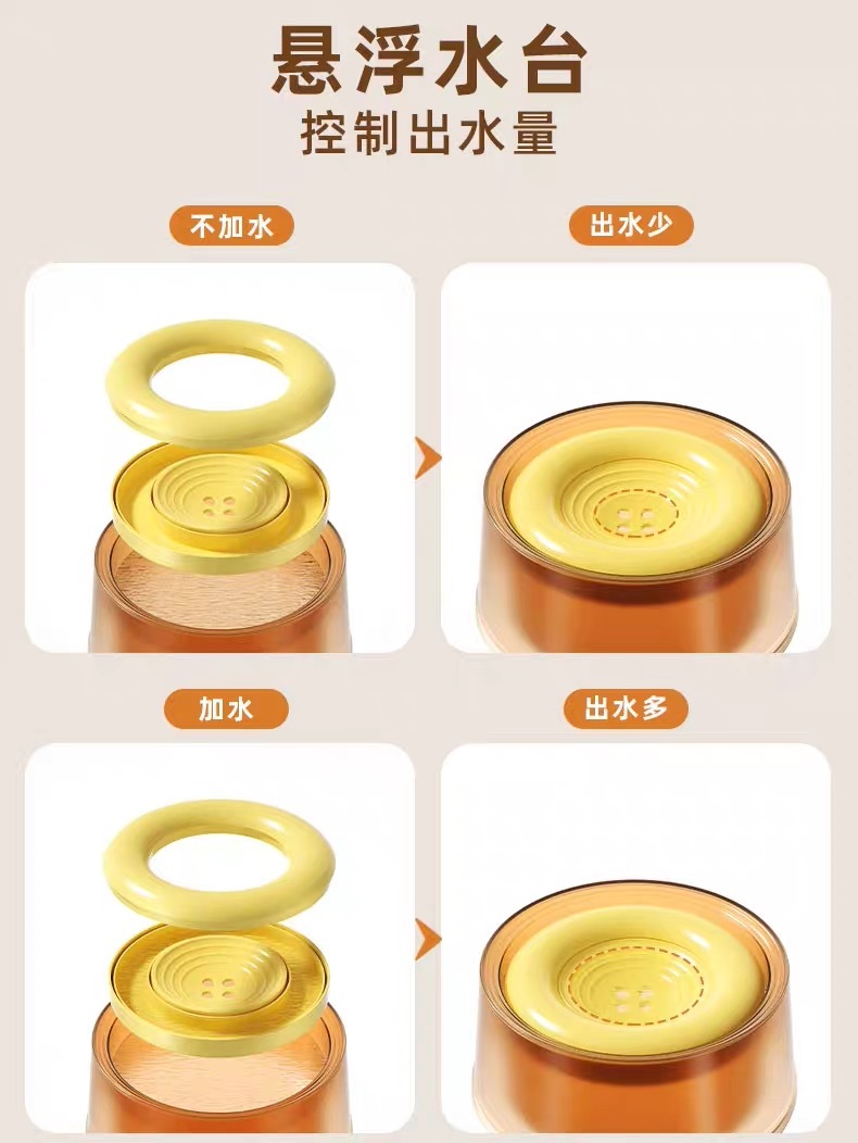 磨砂质地 浮水碗