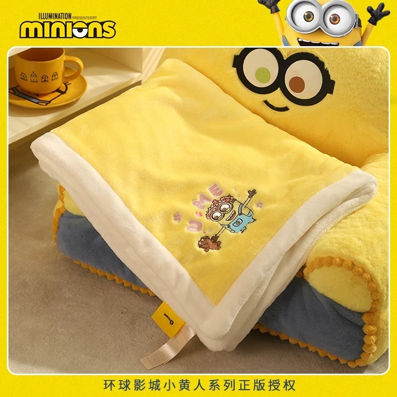 HOOPET X MINION 小黄人联名 宠物厚毛毯 被子 保暖 80*60CM