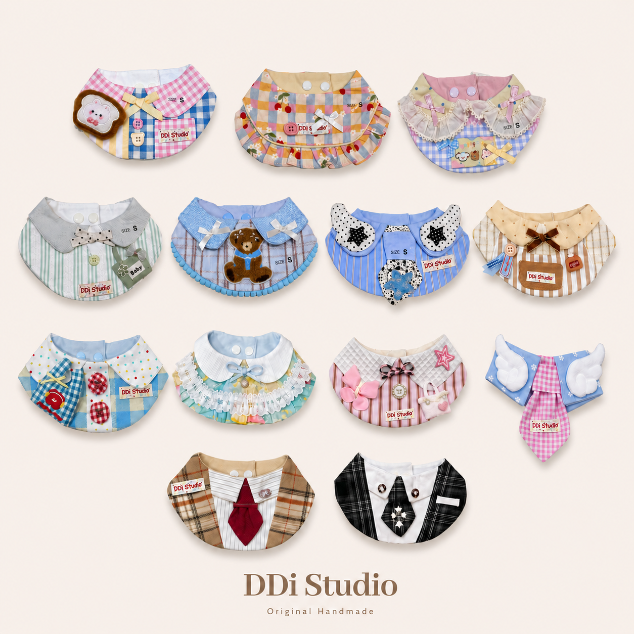 DDI STUDIO 口水巾（SET E）