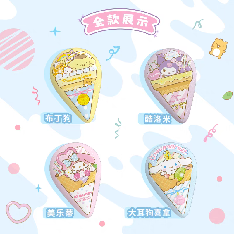 SANRIO 三丽鸥 雪糕抱枕玩具 24cm*11.6cm