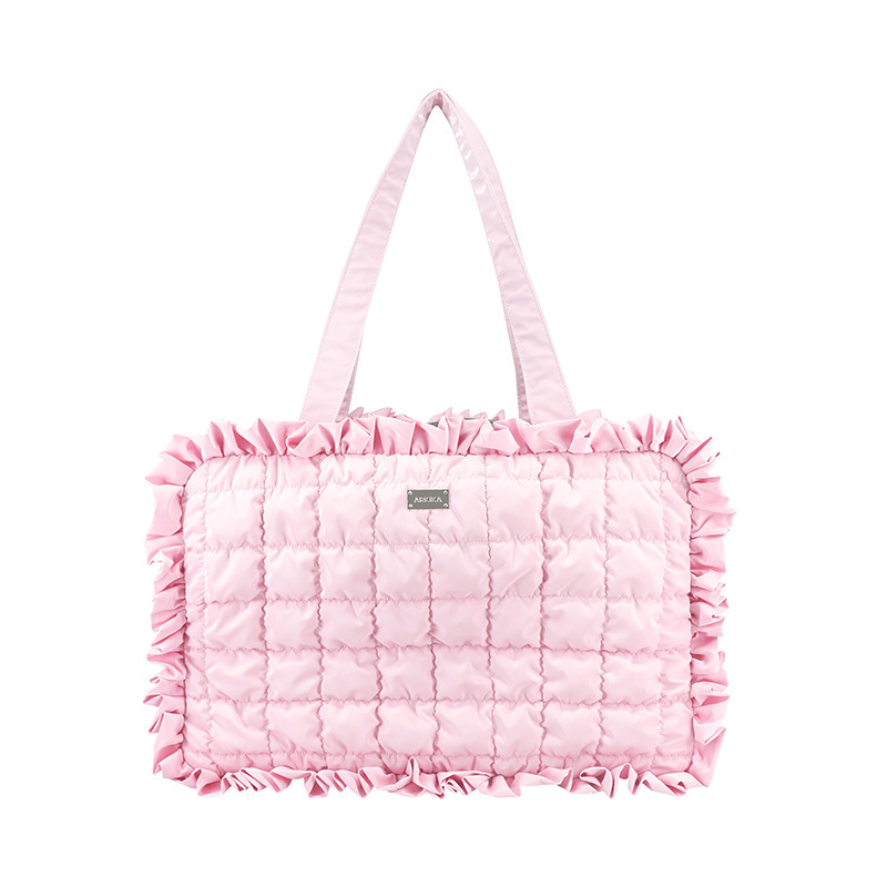 ARKIKA PET CARRIER BAG – RUFFLE-TRIM DESIGN, SOFT, COMFORTABLE & LIGHTWEIGHT