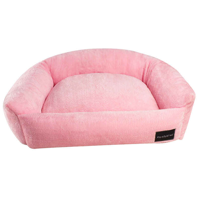 PET U-SHAPED BED – THICKENED DESIGN, HIGH-ELASTICITY CUSHIONING, 69 × 53 × 23 CM
