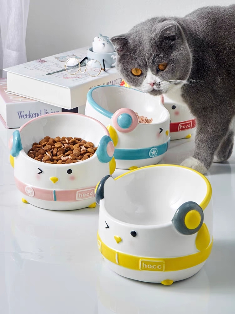 HOCC HEADPHONE PENGUIN CERAMIC BOWL 