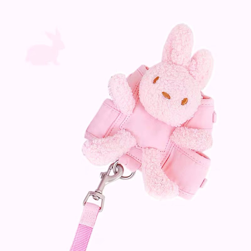 CARTOON RABBIT MESH HARNESS VEST