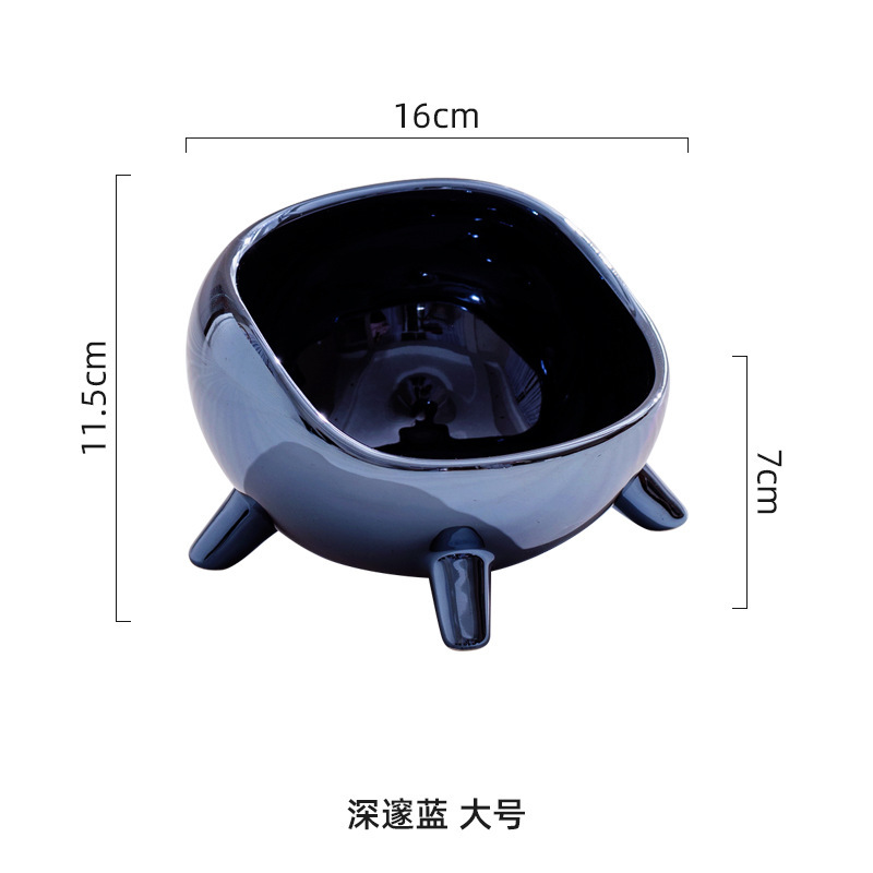 PET CERAMIC BOWL – MIRROR FINISH DESIGN
